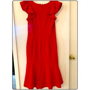 NY&Co Eva Mendez Red Dress Size Small